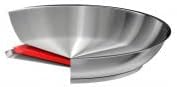 Cristel Strate P20QL Fryingpan, 8", Silver - Image 5