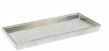 Pentole Agnelli Pastry & Pizza Perforated Rectangular Baking Pan, Dimension 35 x 28 x 3 cm, Aluminium, Silver, 35 x 28 cm - Image 2