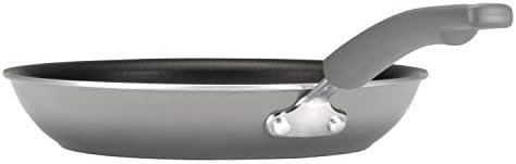 Rachael Ray Brights Nonstick Frying Pan Set / Fry Pan Set / Skillet Set - 9.25 Inch and 11 Inch, Gray - Image 4