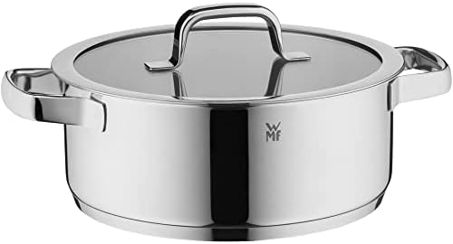 WMF Compact Cuisine 5-Piece Induction Saucepan Set with Glass Lid, Polished Cromargan Stainless Steel, Induction Pots Set, Uncoated, Inner Scale - Image 7