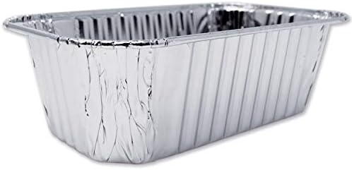 (100 Pack) Premium 1-LB Bread Loaf Baking Pans l Mini 6" x 3.7" x 2" l Extra-Heavy Duty l Disposable Aluminum Foil Oven Safe Sturdy 1-Pound Small Bread Tin - Image 7