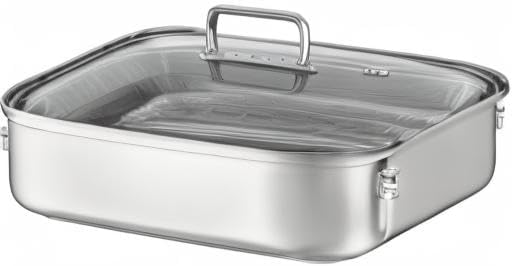 Rösle EXPERTISO Cookware Collection 15" x 11" x 5" Stainless Steel Rectangular Roaser - Image 5