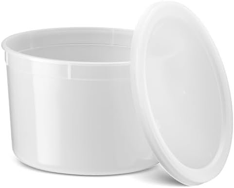 64 Oz Plastic Food Storage Containers (6-Sets) Leak-Proof Deli Containers | BPA-Free Containers with Lids for Meal Prep, Leftovers, Soup, Pantry Storage, Freezer, Microwave & Dishwasher Safe - Image 7