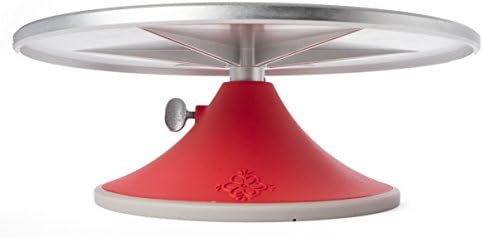 Sugarworks Artists Cake Turntable Rotating Cake Stand Cake Decorating Stand, with Brake/Stop - Image 6