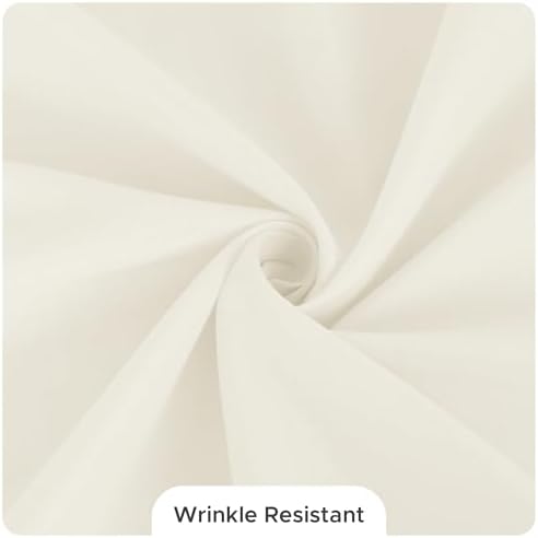 Fitable 8 Pack Ivory Tablecloths 60x102 Inch for 6 Ft Rectangle Tables - Image 7