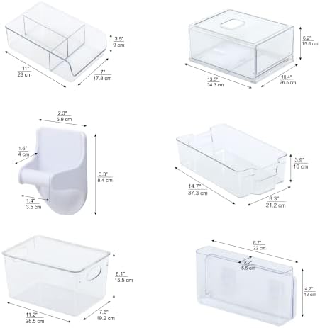East Coast DIY Under-The-Counter Kitchen Organization, Under-Sink Storage, 10 Piece Set - Image 6
