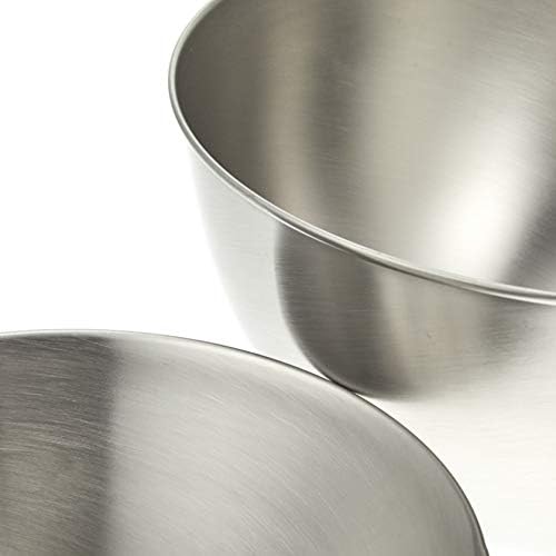 Yanagi Sori Stainless Steel Bowl, Set of 2, 7.5 inches (19 cm), 9.1 inches (23 cm), Made in Japan, Dishwasher Safe, Tsubamesanjo Bowl Set, Preparation, Rice Sharpener - Image 7