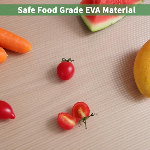 Shelf Liners 32 inch x 20 ft Shelf Liners for Kitchen cabinets nonstick Shelf Lining Drawer Mats EVA Protector for Cupboard (Clear Ribbed,32 inch x 20 ft) - Image 6