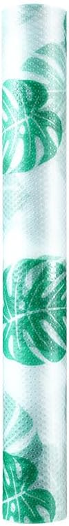 Monstera Shelf Liner for Drawers and Cabinets - Non Adhesive Waterproof Washable Cabinet Liner, Decorative Tropical Leaves Contact Paper for Kitchen Shelves, Pantry, Closet, Fridge - Image 8