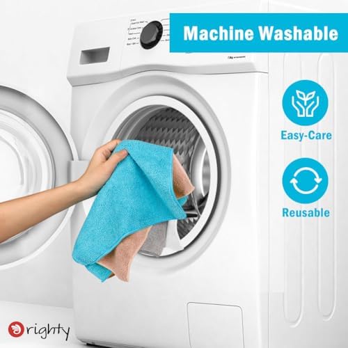 Orighty Microfiber Cleaning Cloth Bulk, 150 Pack Cleaning Rags, 12 x 11 in - Image 7