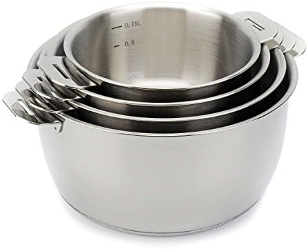 Beka Select Stainless Steel 4-Piece Saucepan Set (14-16 - 18-20 cm) by Unknown