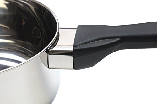 KitchenCraft JURY3PC Jury Induction Saucepan Set with Lids, Gift Boxed, Stainless Steel, 3 Pieces Silver 16 cm (6½"), 18 cm (7") and 20 cm (8") pans - Image 4