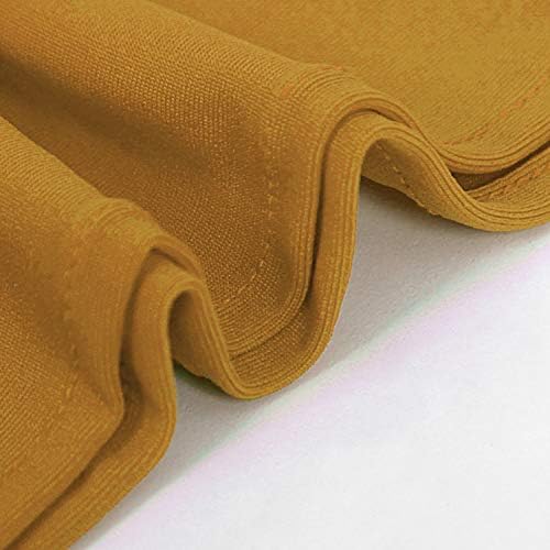 Peomeise 100pcs Gold Spandex Chair Sashes with Buckle Slider for Wedding, Party Decoration - Image 7