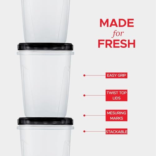 Tafura Freezer Containers, 10 Pack, 32 Oz, Leakproof BPA-Free Lids | Twist-top screw-on closures help prevent spills during storage, transport, and meal prep. - Image 7