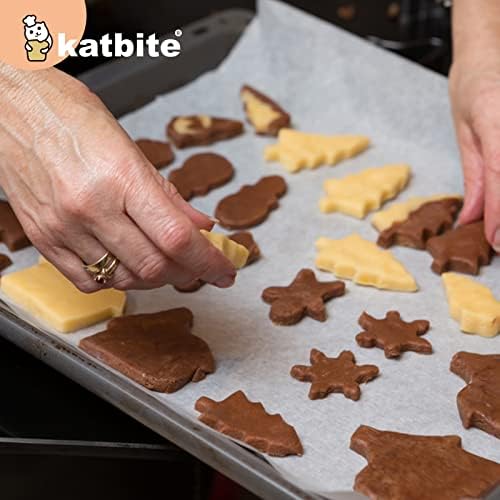 Katbite 500 Pcs Parchment Paper Baking Sheets, 16x24 Inch, Heavy Duty | Precut Non-Stick baking paper, ideal for grilling and wrapping food - Image 6