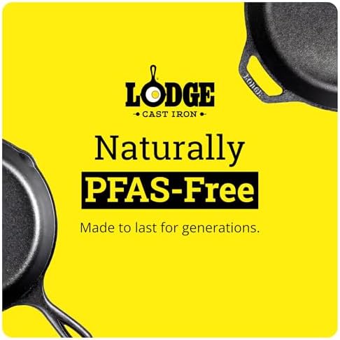Lodge Pre-Seasoned Carbon Steel Skillet, Long Handle, 10 Inches - Image 6