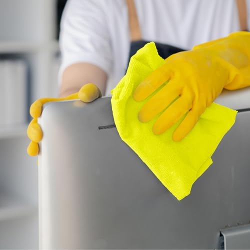 Avalon Towels Microfiber Cleaning Cloths (Value Pack of 12) - Size 12 x 12 Inches, Highly Absorbent Cleaning Rags, Lint Free, Reusable and Washable, Microfiber Towels for Cars - Image 7