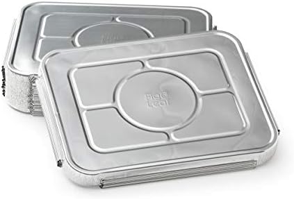 (210 Pack) Premium Lids for Chafing Pans 9" x 13" Half Deep Pans l Top Choice Disposable Heavy Duty Aluminum Foil Tin Pan Lid Perfect for Roasting Potluck Catering Party BBQ Baking Cakes Pie - Image 6