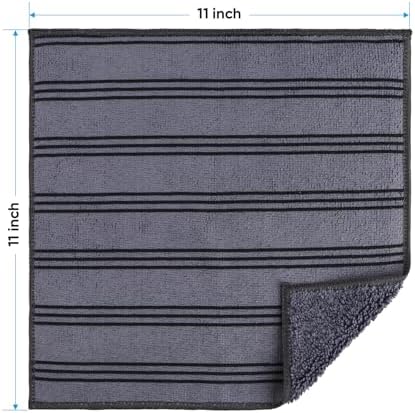HOMEXCEL Microfiber Cleaning Cloth, Kitchen Towels 12 Pack, Lint Free, Scratch-Free, Highly Absorbent, Reusable Dish Towels for Kitchen and Household - Image 7