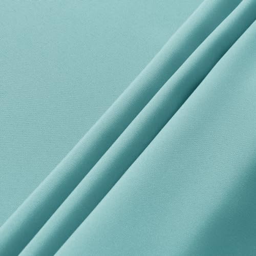sancua Turquoise Round Tablecloth 60 Inch Diameter for 20-48 Inch Tables - Image 7