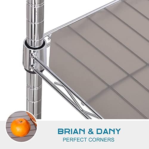 BRIAN & DANY Wire Shelf Liner, Set of 10, 13.4" x 23.2" Charcoal - Image 6