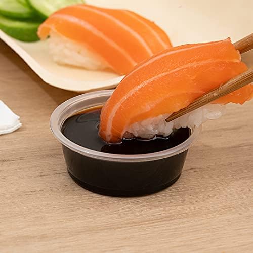 Restaurantware-Chef 101 1.5 Ounce Sauce Cups, 2000 Microwave-Safe Condiment Cups - Crack-Resistant, Disposable, Clear Plastic Portion Cup, For Samples, Sauces, Or Toppings, Lids Sold Separately - Image 5