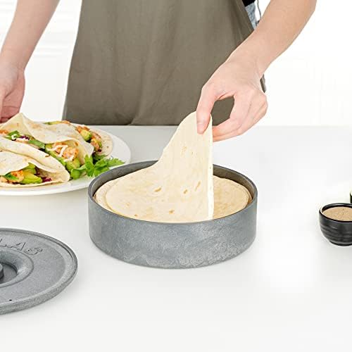 Restaurantware Tortilla Warmer 2 Count 8.5 x 8.5 x 2.3 Inches Plastic Tortilla Server Insulated, Microwave-safe, Dishwasher-safe, Built-in Handle, For Restaurants and Catering Services. - Image 7