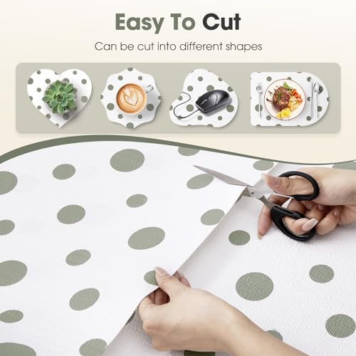 Beautysaid Shelf and Drawer Liner for Kitchen Cabinet Non Adhesive Non Slip - Image 7