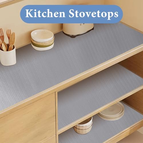 Shelf Liners for Kitchen Cabinets Non Adhesive Drawer Liner 12in x 20FT - Image 6