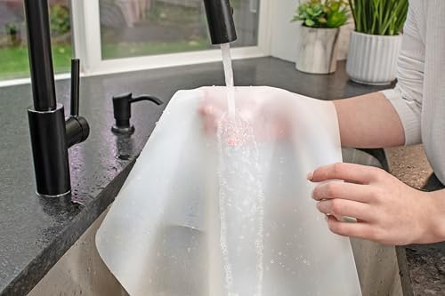 GASARÉ, Extra Large, Thick, Silicone Mat for Kitchen Counter, Heat Resistant Mat, Countertop Protector, Non-Slip, Easy to Clean, Cuttable, 25 x 17 Inches, Semi-Transparent - Image 6