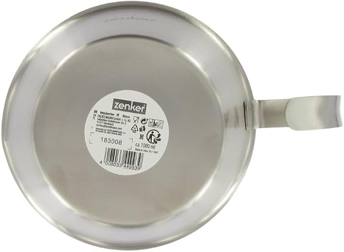 Zenker Measuring Jug 1 L Stainless Steel with Handle - Image 5