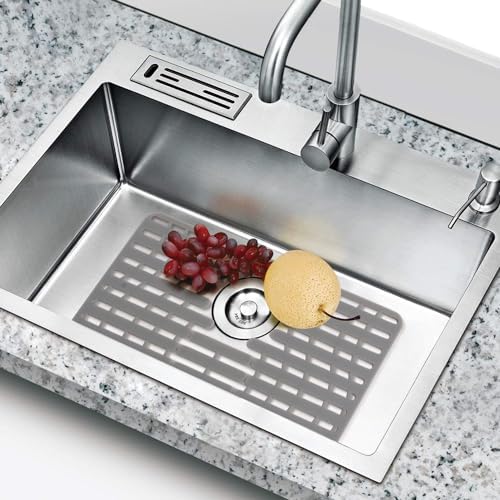 NICE DAY Sink Mat, Sink Protectors for Kitchen Sink By Better Housewares Wok Stand Strong Adsorption And Skid Resistance PVC Free Silicone Sink mat (2 Packs Sink Mats 16"x12.9" Large) - Image 7