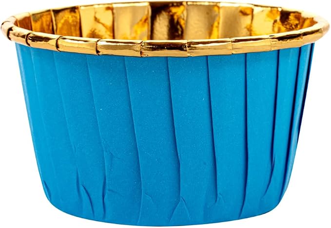 Restaurantware Cupcake Liners 50 Pack of 3.5 oz Foil Paper Baking Cups Oven-Safe Muffin Liners Disposable Greaseproof Ramekins Heavy-Duty for Appetizers and Cheesecakes - Image 8