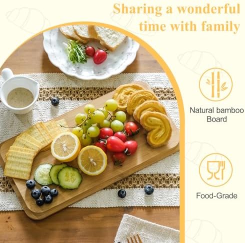 Extra Large Diagonal Stripe Embossed Bread Box with Bamboo Lid | Corner Breadbox for Homemade Bread, White Metal Bread Storage Container Bin for Kitchen Countertop, Fits 2 Loaves of Bread - Image 7