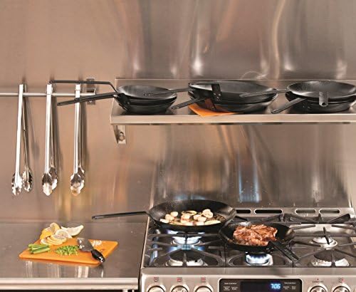 Lodge Seasoned Carbon Steel Skillet - Lightweight High Heat Frying Pan with Long Handle - Quick Temperature Response - Ideal for Searing & Sautéing, 10 Inch (Pack of 3) - Image 6