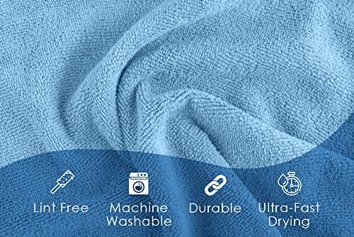 Avalon Towels Microfiber Cleaning Cloths (Value Pack of 48) - Size 16 x 16 Inches, Highly Absorbent Cleaning Rags, Lint Free, Reusable and Washable, Microfiber Towels for Cars - Image 7