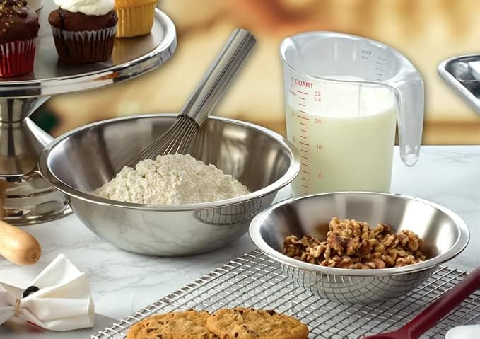 Winco 13 qt Stainless Steel Mixing Bowl - Image 2