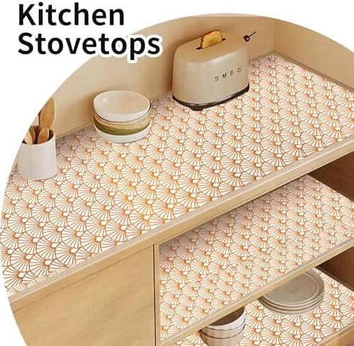 3D Drawer and Shelf Liner for Kitchen Cabinet: 12 in X 20 Ft Shelf Paper - Image 7