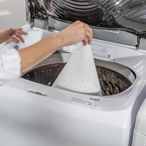 Duck Brand EasyLiner Select Grip Shelf Liner - Non Adhesive Liner for Cabinets, Drawers, Pantry - Light Gray, 20 in. x 6 ft. Roll, 3 Rolls - Image 6