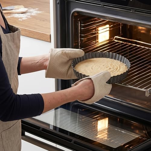 Deep Dish Quiche Lorraine Pie Pan - 7.87 inch Tart Pans with Removable Bottoms - Apple Pie Pan - 7.87 inch Tarte Tatin Pan - Deep Dish Pie Crust - Quiche Baking Dish - Image 7