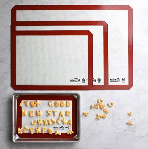 New Star Foodservice Commercial Grade Silicone Baking Mat Non-Stick Pan Liner, 17 x 25 inch (Full Size) (Pack of 2) - Image 7