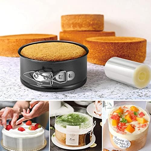 Utoolmart Springform Cake Pan, Carbon Steel Sturdy Non-Stick Leakproof Round Cheesecake Pan, Scratch-Resistant Springform Pan, 4 Inch - Image 6
