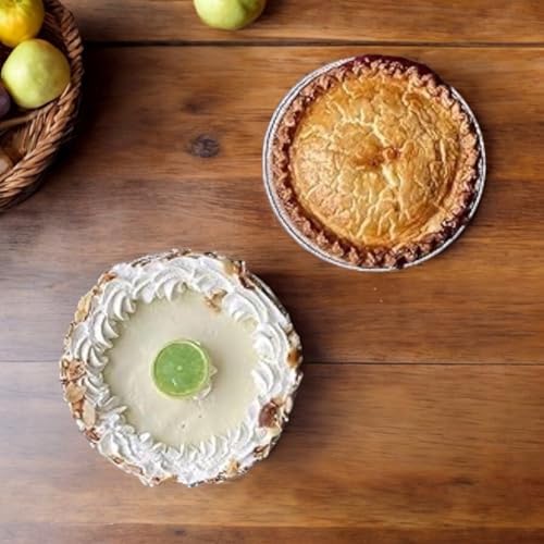 Aluminum Foil 6 inch Pie Pans, 55 Count | Disposable Baking Plates, Made in USA, Heavy Duty Tins, Mini Pies, Quiche and Tarts - Image 6