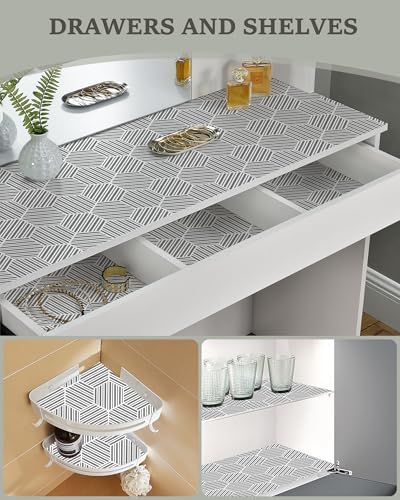 Shelf Liner Drawer Liner for Kitchen Cabinet 17.5In x 20FT Non-Adhesive - Image 6