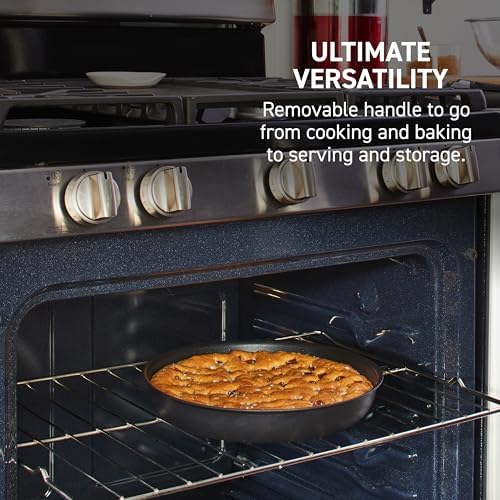 T-fal Ingenio Expertise Non Stick Cookware Set 14 Piece, Induction Oven Broiler Safe 500F, Detachable/Removable Handle, Kitchen, Pots and Pans, RV, Camping, Fry Pans, Saucepans, Dishwasher Safe, Blue - Image 6
