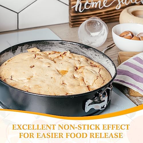 Sunnyray 16 Pack 4.7 Inch Springform Pan Set for Baking Mini Cheesecake Pan | Removable Bottom, Nonstick Carbon Steel Molds, Leakproof Basque Cake Party Favors, Small Quiches Pizzas, Back to School Dorm - Image 6