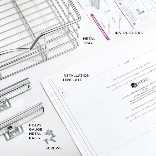 HOLDN’ STORAGE Pull Out Cabinet Organizer, Pantry Drawer, 28"W x 21"D x 5"H - Image 7