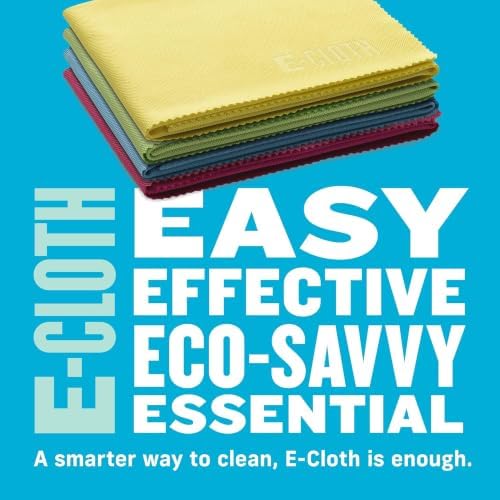 E-Cloth Glass & Polishing Cloth - Reusable & Durable Glass Cleaner - 4 Pack - Image 6