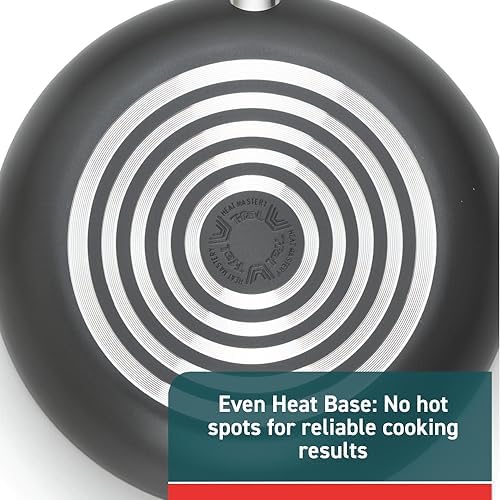 T-fal Initiatives Nonstick Cookware Set 6 Piece Oven Safe 350F Cookware, Pots and Pans, Oven, Broil, Dishwasher Safe Gray - Image 6