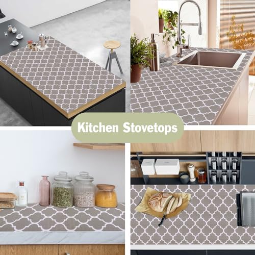Drawer and Shelf Liner for Kitchen Cabinet: 17 in X 20 Ft Non Slip - Image 6